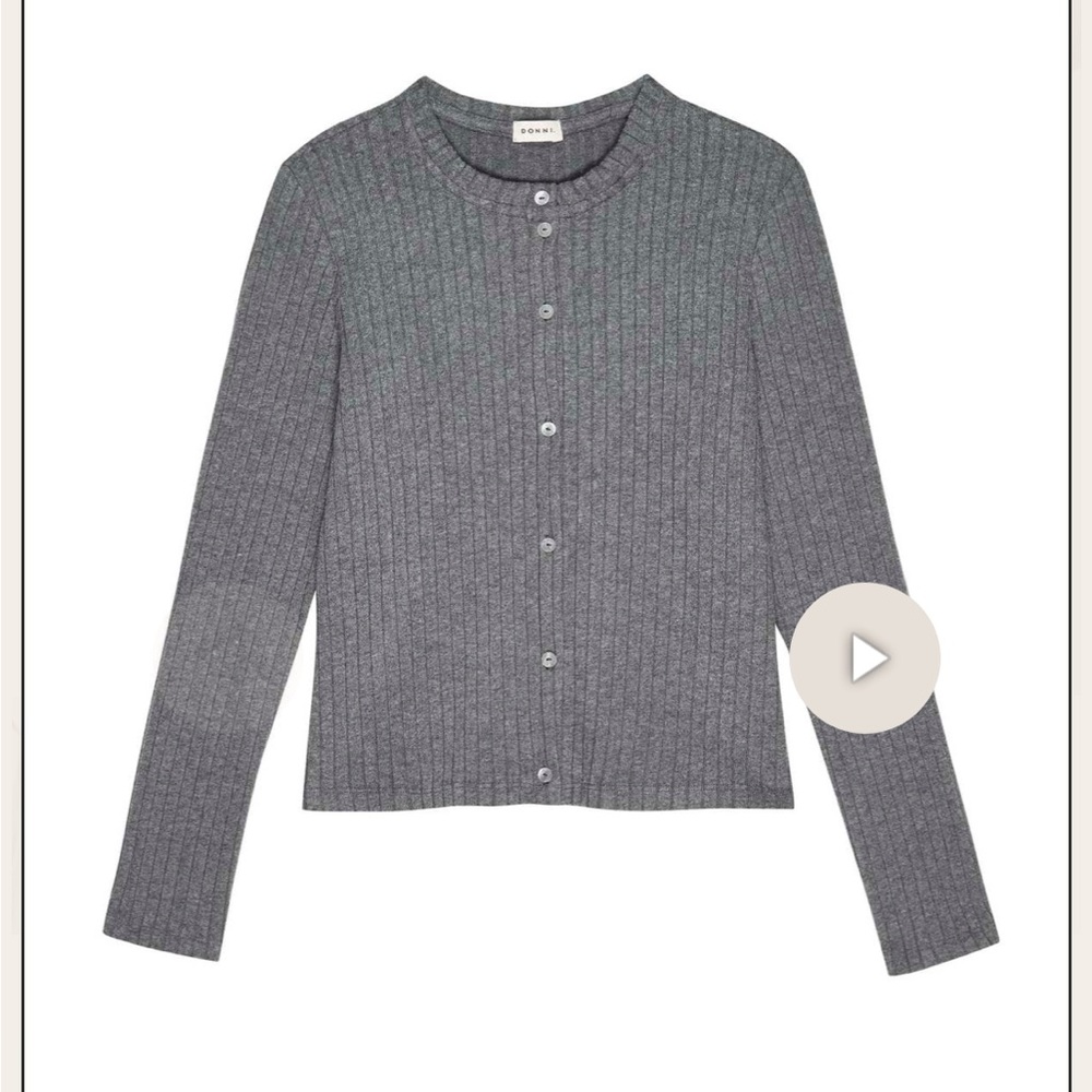 Donni Rib Cardigan - Picture 4 of 16
